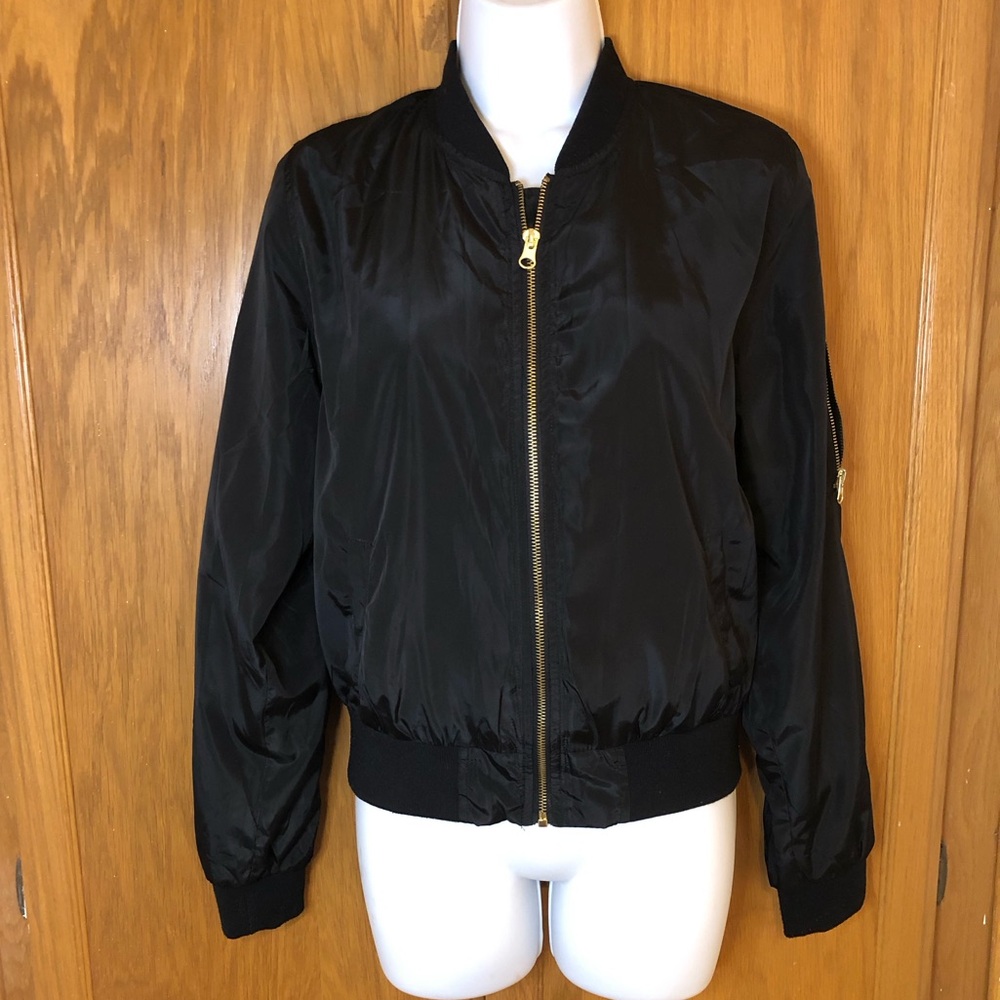 Jacket by Love Tree Black / Orange Size M